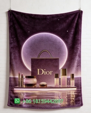 Dior Throw Blankets